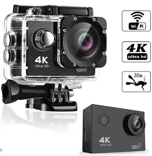 ЭКШН-КАМЕРА 4K Action Camera WI-FI 16 MPX WI-FI | Зображення 3