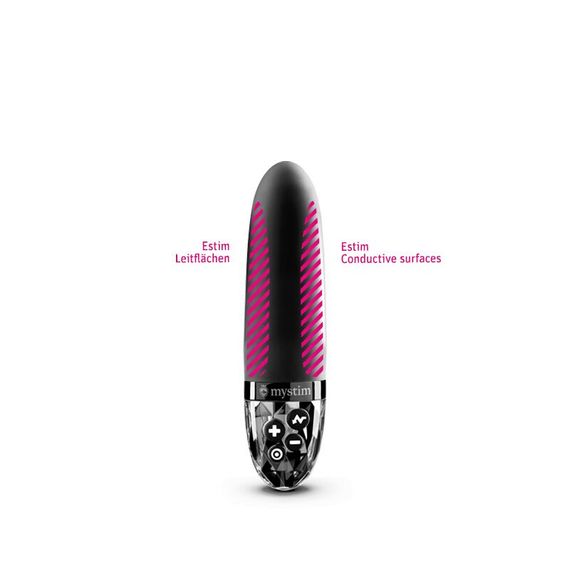 Вібратор з електростимуляцією Mystim Sleak Freak Black Edition | Зображення 3