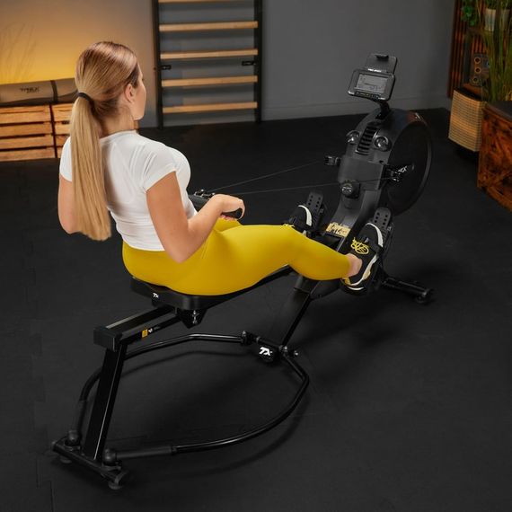 Гребний тренажер Trex Sport APRON TX-880RM аеромагнітний чорний | Зображення 4