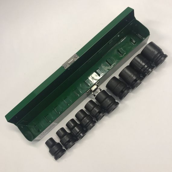 Набор ударных головок TOPTUL 1/2" 10-24мм 10ед. GDAD1001 | Зображення 5