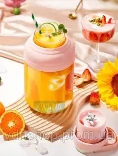 Портативний блендер соковитискач D02 1.5 літра із зарядкою від USB