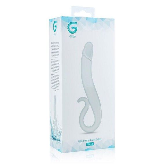 Скляний дилдо Gildo Glass Dildo No. 14, реалістична головка Sex Aura | Зображення 3