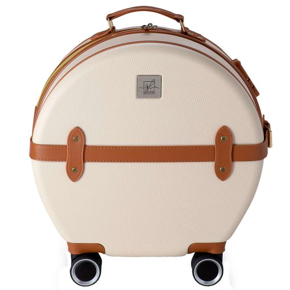Валіза Semi Line 20" (S) Ecru/Brown (T5670-2) | Зображення 3