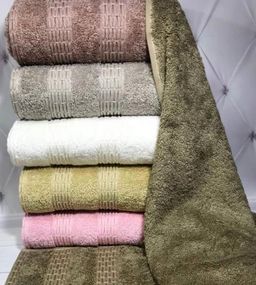 Набір 6 рушників Pupilla Bamboo Destina 50х90см (лицьові), бамбук