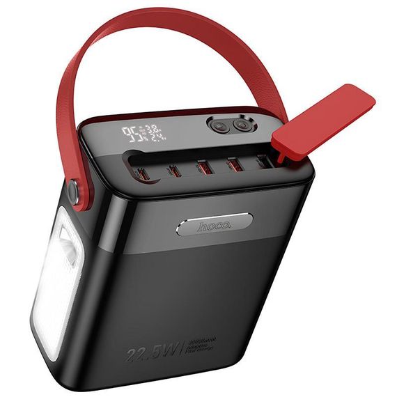 Портативний ЗП Power Bank Hoco J143 Title 22.5W+PD20W 80000 mAh Black | Зображення 4
