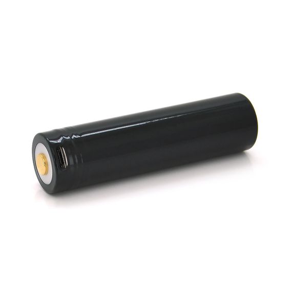Акумулятор 18650 Li-Ion Beston 4.2/3.7/2.5V, USB-Micro, 2600mAh (negative electrode + protection plate) | Зображення 1