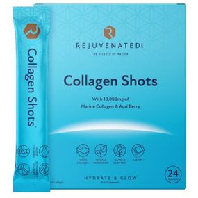 Колаген Rejuvenated Collagen Shots 10 000 mg per serving (11 g) 24 sachets Natural