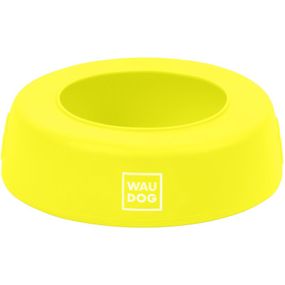 Посуда для собак WAUDOG Silicone Миска-непроливайка 750 мл желтая (50788)