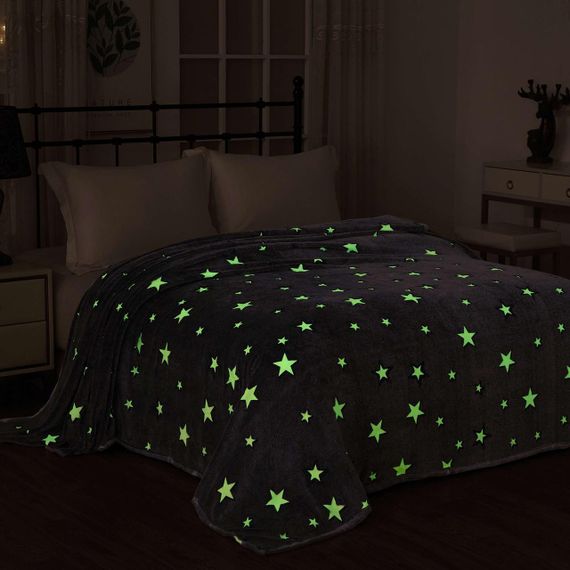 Плед фліс Зірки 150x200 см Love You | Зображення 1