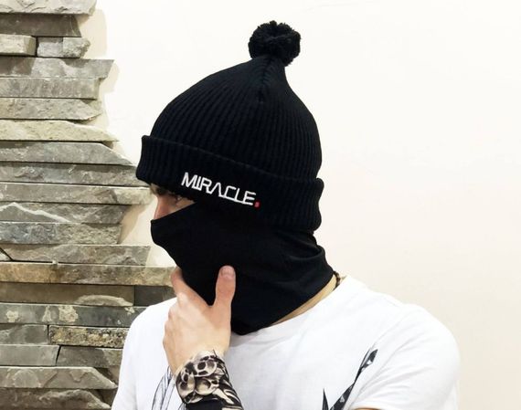 Шапка Miracle Knitwear чорна | Зображення 1