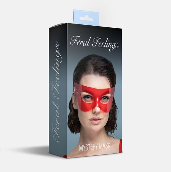 Маска Feral Feelings - Mystery Mask Red Trannsparent | Зображення 1