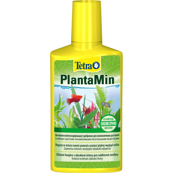 Добриво Tetra PlantaMin для зелених акваріумних рослин з залізом 250 мл на 1000 л | Зображення 1