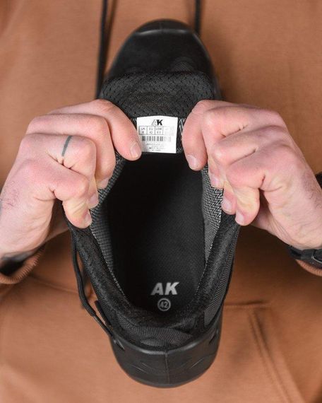 Тактические кроссовки AK (аналог lowa) black РН3985 | Зображення 6