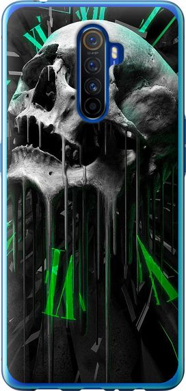 Чехол на Realme X2 Pro Череп-часы "4100u-1866-17620"