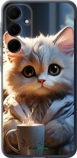Чохол на Samsung Galaxy A35 Білий кіт "5646u-3499-2448"