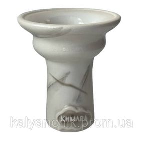 Чаша для кальяна Khmara Tulipa-D Marble White