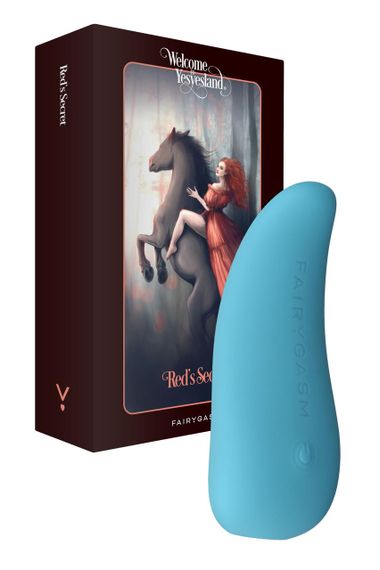 Вібратор-язичок FairyGasm ThrillLeaf blue Sex Aura