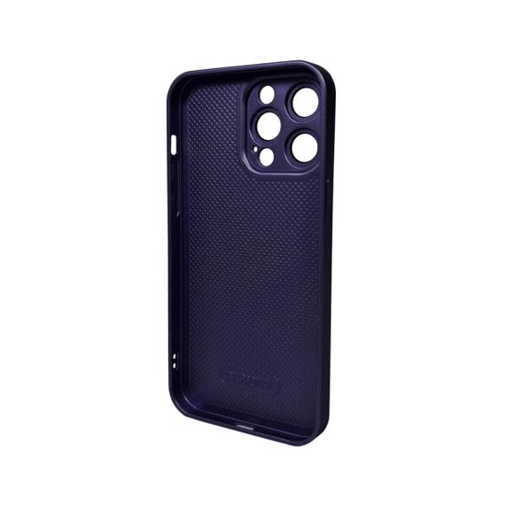 Чохол для смартфона AG Glass Matt Frame Color Logo for Apple iPhone 15 Pro Max Deep Purple | Зображення 1