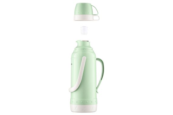 Термос ARDESTO  Gemini Gourmet 2000 мл, пластик, скляна колба, зелений (AR2620GRG) | Зображення 5
