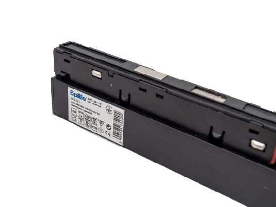 Магнітний трековий світильник KW-290/24W NW DC48V BK | Зображення 3