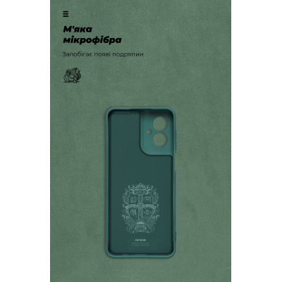 Чехол для мобильного телефона Armorstandart ICON Motorola G55 5G Camera cover Green (ARM81209) | Зображення 3