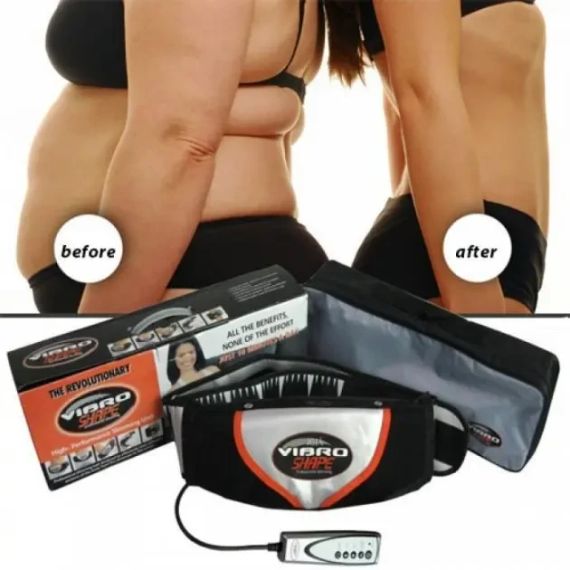 Пояс масажний для схуднення з ефектом сауні Vibro Shape | Зображення 3