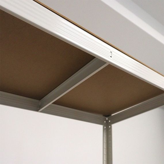 Стелаж металевий 180x90x40 Siker P9040 білий | Зображення 3