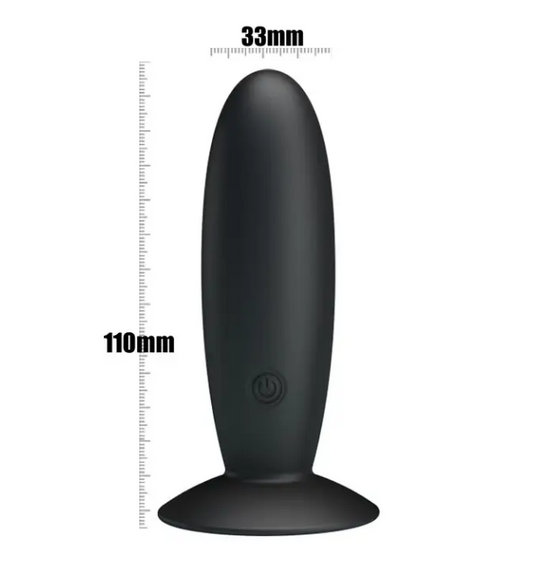 Анальний стимулятор із вібрацією Sex Aura | Зображення 1