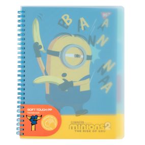 Зошит для записів В5 YES Minions 765743 80 аркушів