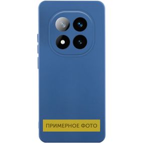 Чехол Silicone Cover Lakshmi Full Camera (AA) для Xiaomi Redmi A5 / Poco C71 Синий / Navy Blue