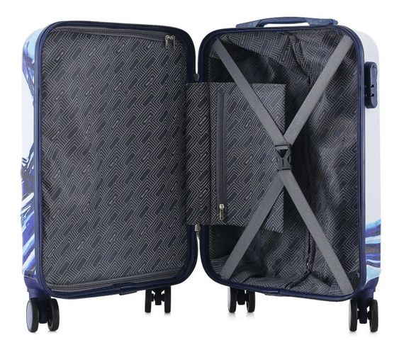 Валіза Semi Line 20" (S) White/Blue Print (T5653-1) (DAS302329) | Зображення 6