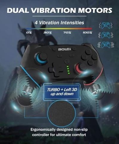 Джойстик, Геймпад для Nintendo Switch BOLEi Verbesserte Wireless Controller | Зображення 6