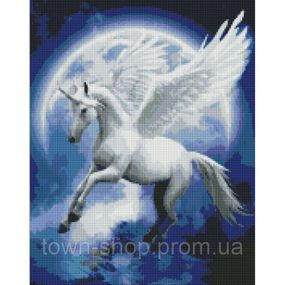 Алмазная мозаика "Созвездие единорога" Идейка AMO7094 40х50 см