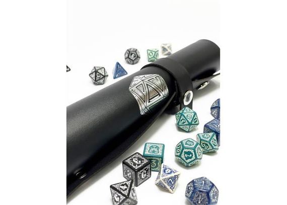Лоток для кубиков D20 (чёрный) (Dice tray D20 black) | Зображення 5