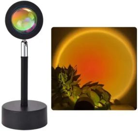 Проекційний світильник Sunset Lamp USB з ефектом заходу, світанку Q07