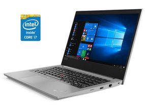 Ноутбук Б-клас Lenovo ThinkPad E480 / 14" (1920x1080) IPS / Intel Core i7-8550U (4 (8) ядра по 1.8 - 4.0 GHz) / 16 GB DDR4 / 256 GB SSD + 1000 GB HDD / AMD Radeon RX 550, 2 GB GDDR5, 64-bit / WebCam б/в