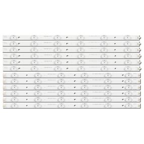 LED підсвітка TV 49" RF-AJ490E32-0601L-01 A1 RF-AJ490E32-0601R-01 A1 B49U235T2 LC-49CFF5001K 12шт.