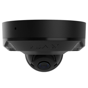 Ajax DomeCam Mini HL (8 Mp/4 mm) black IP відеокамера - Камери