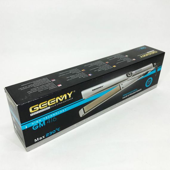 Выпрямитель для густых волос, Утюжок для выравнивания прически, Утюжок-выпрямитель мощный FL-36 | Зображення 1