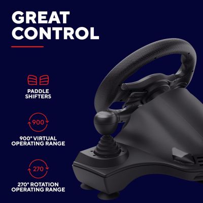 Руль Trust GXT 289 Movi PC/PS4/PS3/Xbox/Nintendo Switch (25122) | Зображення 9