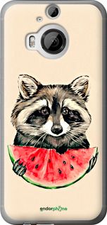 Чохол на HTC One M9 Plus Єнотик з кавуном "4605u-134-2448"