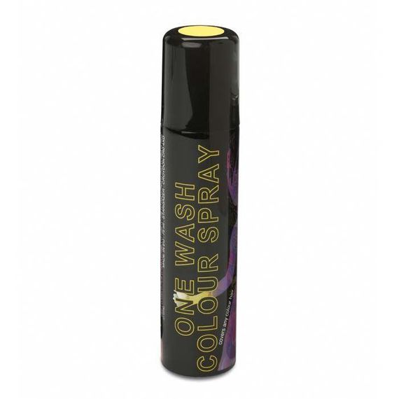 Цветной спрей для волос Неон Желтый Stargazer One Wash Colour Spray UV Yellow 75 мл