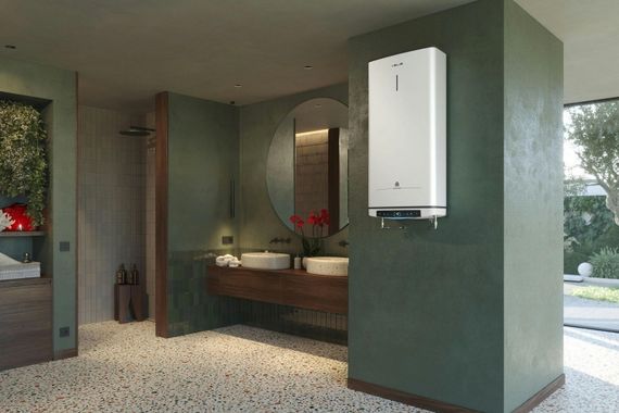 Водонагрівач електр. Ariston плаский слім VELIS PRO DRY WIFI 50 EU 3100908 | Зображення 4