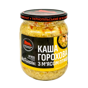 Каша гороховая с мясом птицы Тернопольский мясокомбинат 500 г