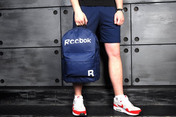 Рюкзак рибок вода синьо-білий