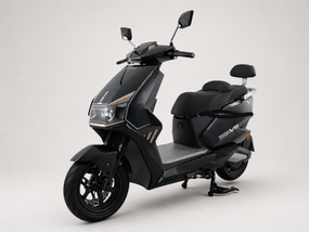 Электроскутер Crosser V5 2500W 72V 35Ah Graphene, до 80 км, 70 км/ч, 2500 Вт, двухместный Чорний