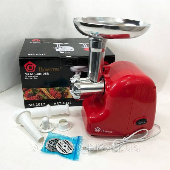 Для томатів Domotec, Лучшие мясорубки, М'ясорубка для овочів, М'ясорубка система реверсу LP-40 | Зображення 6