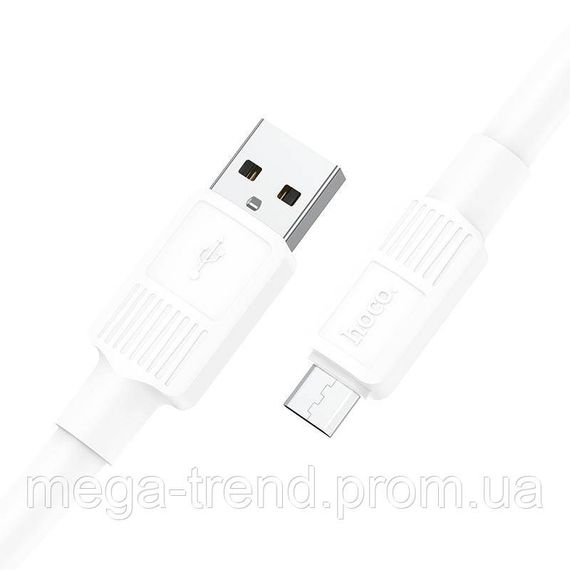 Кабель Hoco Micro USB Solid charging data cable X84 |1M, 2.4A| | Зображення 4