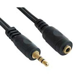 Кабель мультимедийный подовжувач Jack 3.5mm папа/Jack 3.5mm мама Cablexpert (CCA-421S-5M) (CCA-421S-5M)