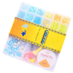 Набор бисера для изготовления креативных аксессуаров PL-15/01/05 бусины, бисер, подвески